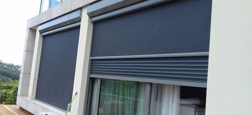 Γκαραζόπορτα και αυτόματο ρολό